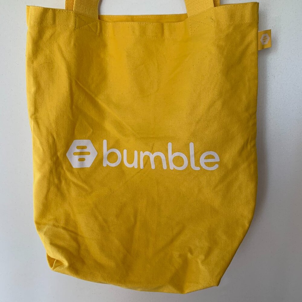 BUMBLE YELLOW CANVAS BAG - Picture 3 of 8